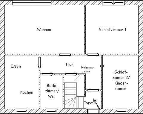 Haus Flinthoern Erdgeschoss 贝塞尔 外观 照片